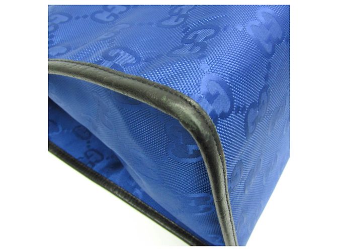 Borsa Gucci Off the Grid GG 630353 Nero Blu - vista 6