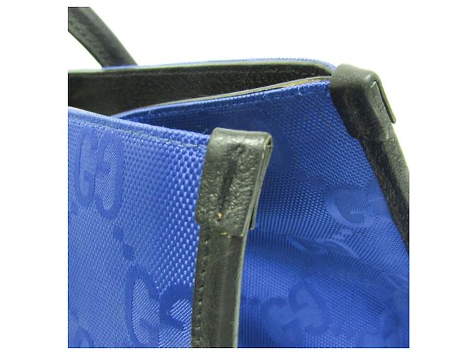 Borsa Gucci Off the Grid GG 630353 Nero Blu - vista 7