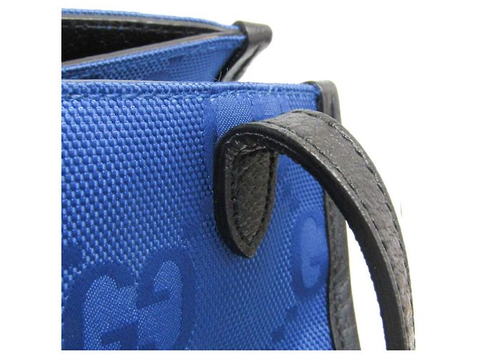 Borsa Gucci Off the Grid GG 630353 Nero Blu - vista 9