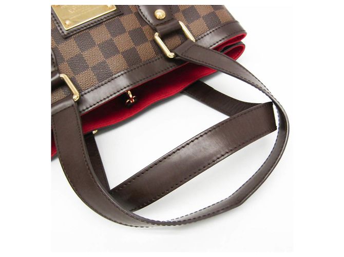 Borsa a mano Hampstead PM Damier Louis Vuitton Marrone Damier ebene - vista 13