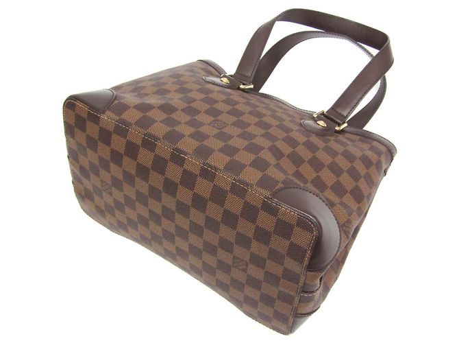 Borsa a mano Hampstead PM Damier Louis Vuitton Marrone Damier ebene - vista 3