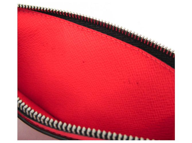Tarjetero de monedas Taigarama Louis Vuitton Roja - vista 10