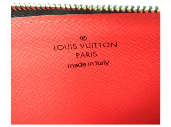 Tarjetero de monedas Taigarama Louis Vuitton Roja - vista 12