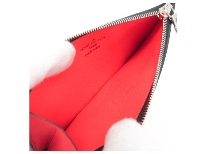 Tarjetero de monedas Taigarama Louis Vuitton Roja - vista 3