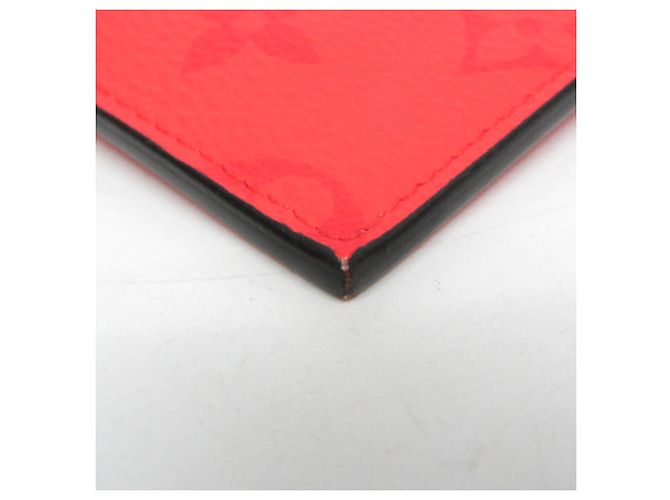 Tarjetero de monedas Taigarama Louis Vuitton Roja - vista 5