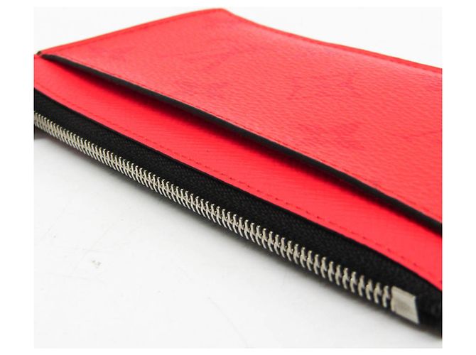 Tarjetero de monedas Taigarama Louis Vuitton Roja - vista 9