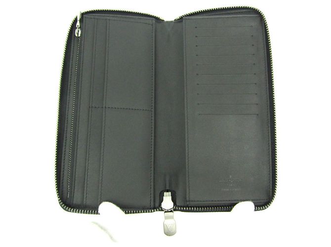 Louis Vuitton Damier Infini Zippy Wallet Black - view 3