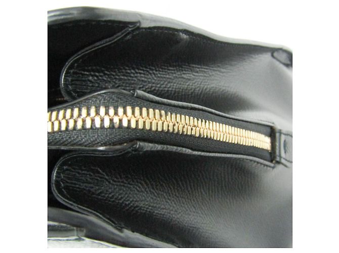 Borsa a mano e borsa a spalla in pelle nera Salvatore Ferragamo Nero - vista 11