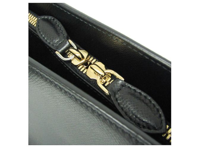 Borsa a mano e borsa a spalla in pelle nera Salvatore Ferragamo Nero - vista 12