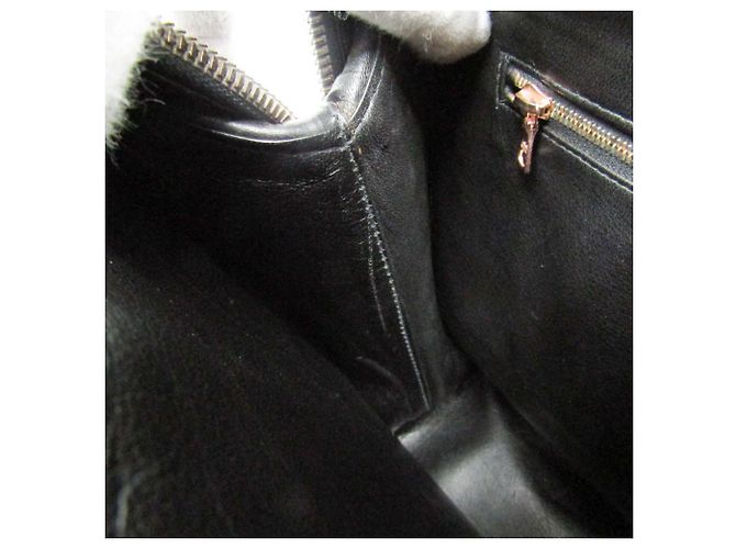 Borsa in pelle e metallo per donna Valextra Nero D'oro - vista 13