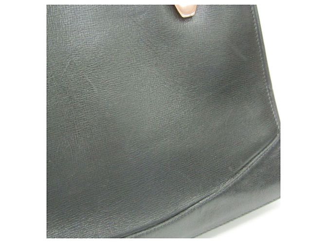 Borsa in pelle e metallo per donna Valextra Nero D'oro - vista 7