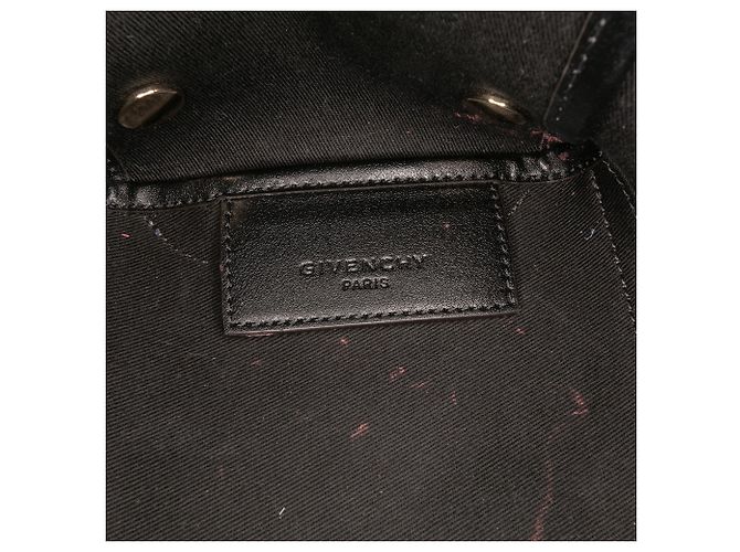 Borsa tote mini in denim blu Bond di Givenchy - vista 5