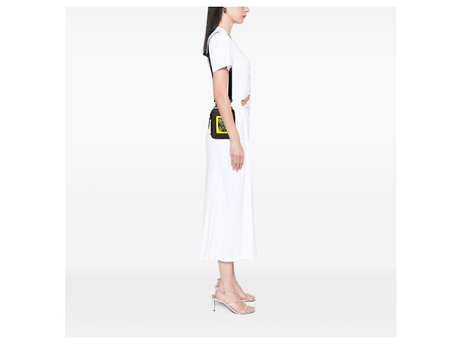 Pochette Nature in tela grigia Eye Loewe Marrone - vista 7