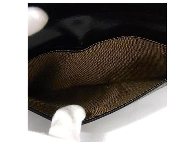 FENDI Zucca W Bifold Geldbörse Braun Schwarz - Ansicht 6