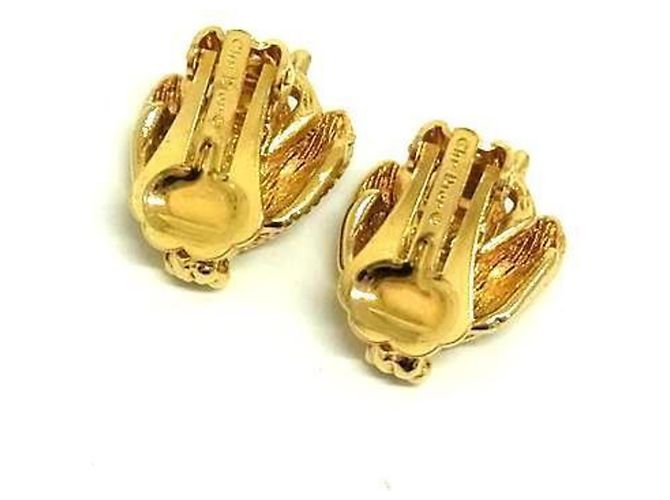 Orecchini a clip in oro Ape Christian Dior D'oro - vista 3