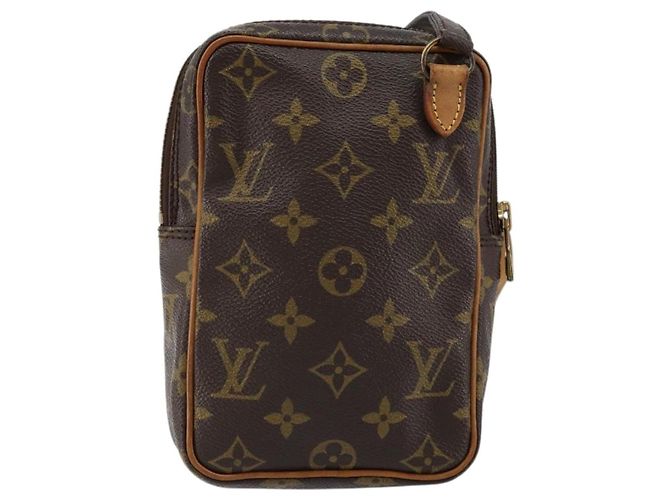 Borsa Amazone Louis Vuitton in tela Monogram Mini Marrone - vista 2