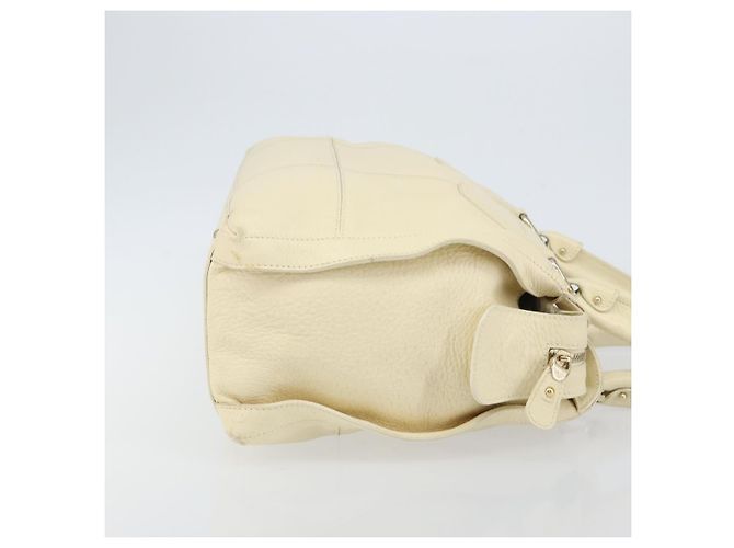 Borsa a Spalla Gancini in Pelle Salvatore Ferragamo Beige - vista 3