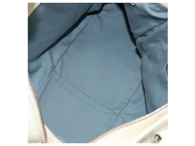 Borsa a Spalla Gancini in Pelle Salvatore Ferragamo Beige - vista 5