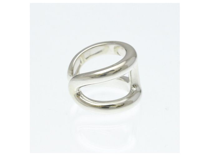 Ring Anello Osmos GM Hermès in argento - vista 4