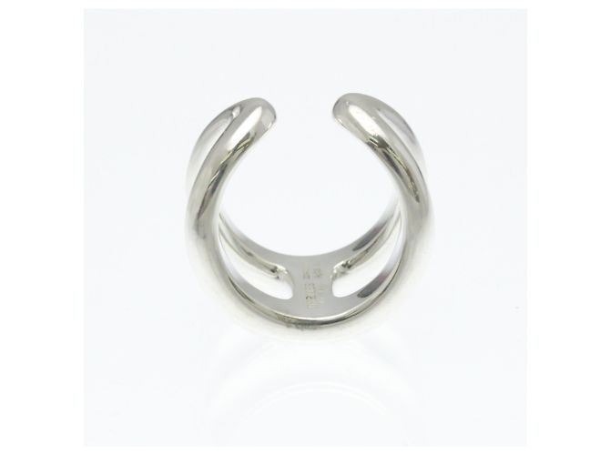 Ring Anello Osmos GM Hermès in argento - vista 8