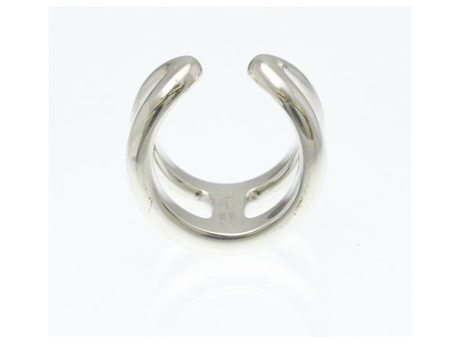 Ring Anello Osmos GM Hermès in argento - vista 9