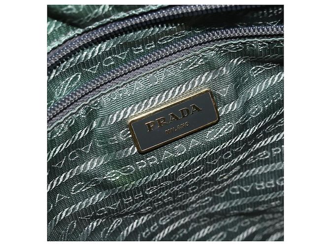 Prada Convertible Bow Tessuto Medium Green - view 6