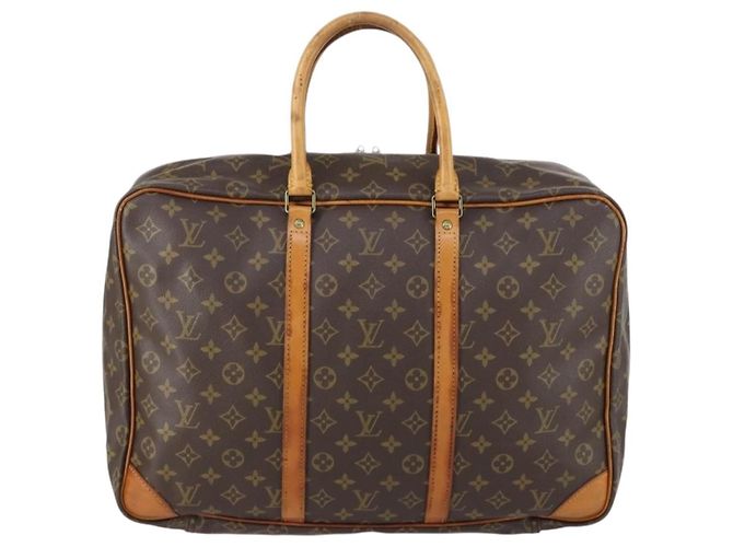 Borsa Sirius Louis Vuitton in tela Monogram 45 Marrone - vista 2
