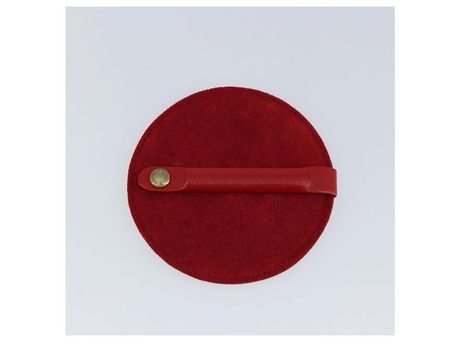 Pochette Ecrin Bijoux in pelle Epi Louis Vuitton Rosso - vista 7