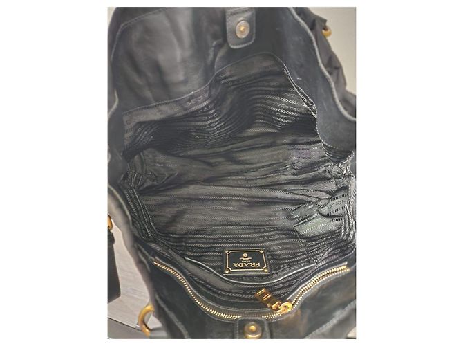 Prada Tessuto Nylon 2-Wege Tote Bag Schwarz - Ansicht 3