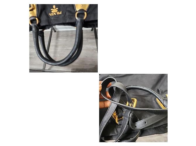Prada Tessuto Nylon 2-Wege Tote Bag Schwarz - Ansicht 6