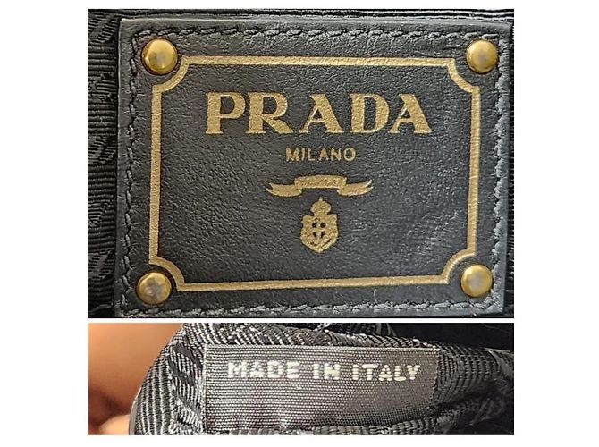 Prada Tessuto Nylon 2-Wege Tote Bag Schwarz - Ansicht 7