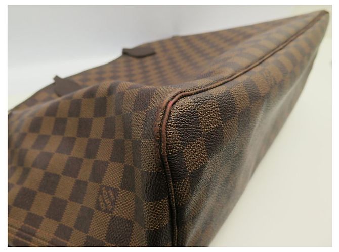 BOLSO LOUIS VUITTON NEVERFULL GM TOILE DAMIER EBENE N40597 Castaño - vista 16