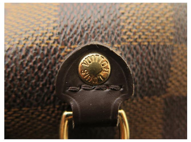 BOLSO LOUIS VUITTON NEVERFULL GM TOILE DAMIER EBENE N40597 Castaño - vista 18