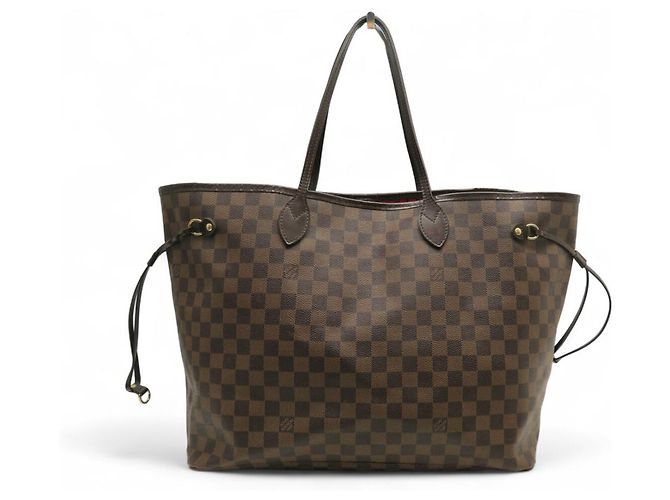 BOLSO LOUIS VUITTON NEVERFULL GM TOILE DAMIER EBENE N40597 Castaño - vista 2