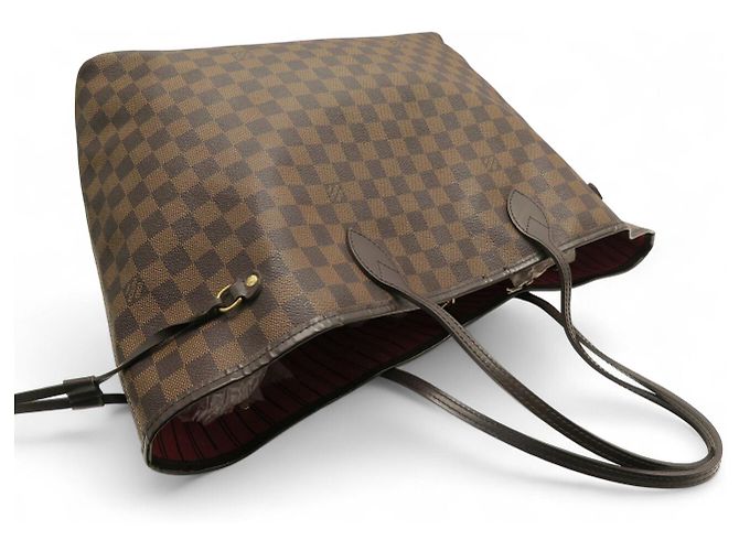 BOLSO LOUIS VUITTON NEVERFULL GM TOILE DAMIER EBENE N40597 Castaño - vista 6
