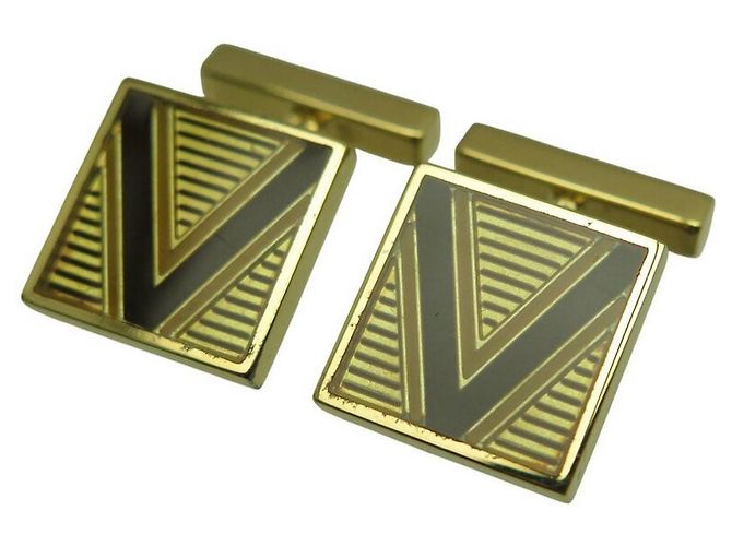 BOTTONI DA POLSO LOUIS VUITTON IN ARGENTO 925 VERMEIL D'oro - vista 3