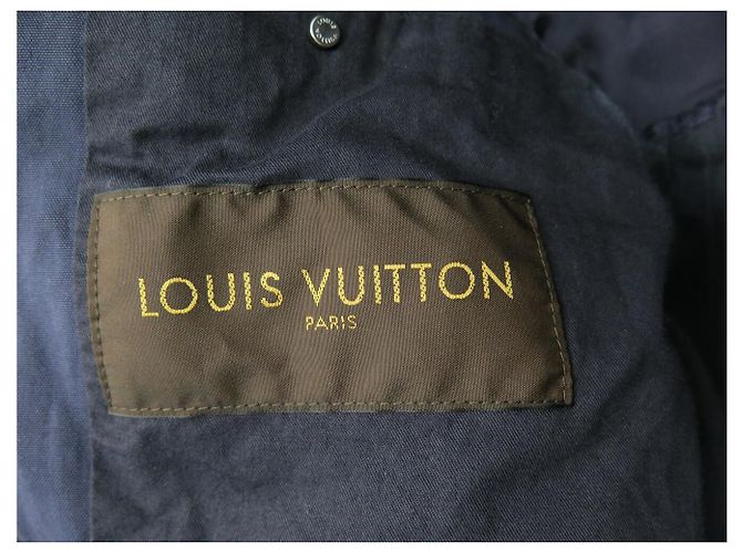 GIACCA BOMBER BLU LOUIS VUITTON MATELASSE FLEUR MONOGRAM S 46 - vista 5