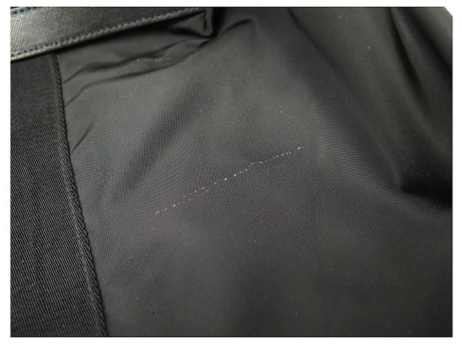 BORSA A MANO PRADA DA VIAGGIO WEEK-END TOTE IN NYLON NERO - vista 12