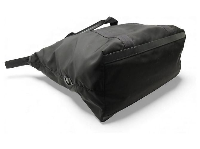 BORSA A MANO PRADA DA VIAGGIO WEEK-END TOTE IN NYLON NERO - vista 5