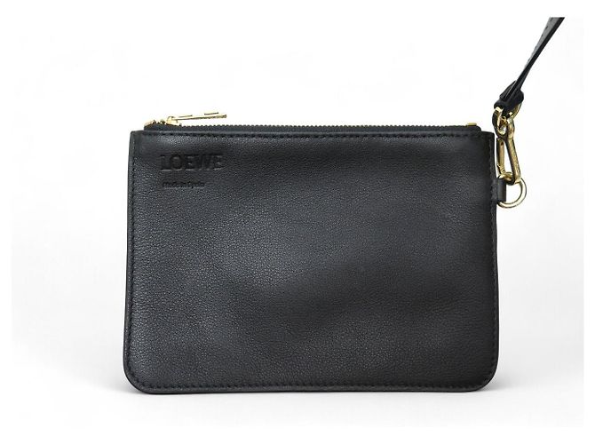 NUOVA BORSA A MANO LOEWE CESTA IN PELLE INTRECCIATA MULTICOLORATO A QUADRI Multicolore - vista 11