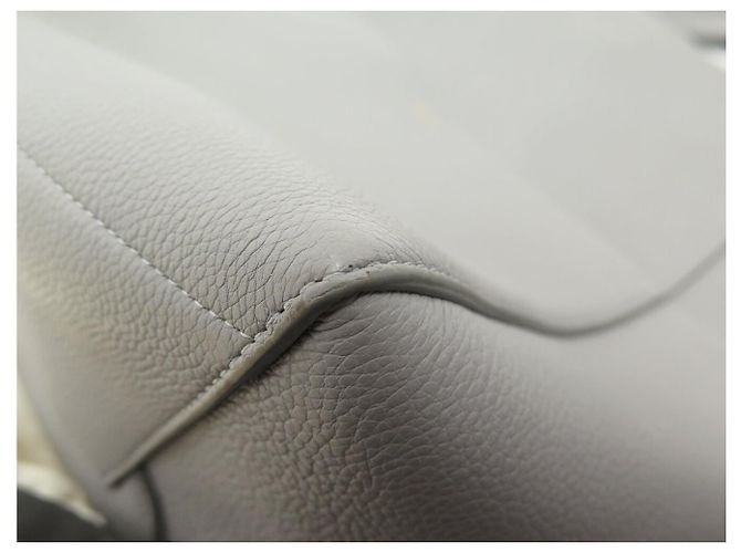 Céline NEUE CELINE EIMER-TASCHE MIT GURT 189593AH4.10DC GRAINED LEATHER GRAU HANDTASCHE - Ansicht 13