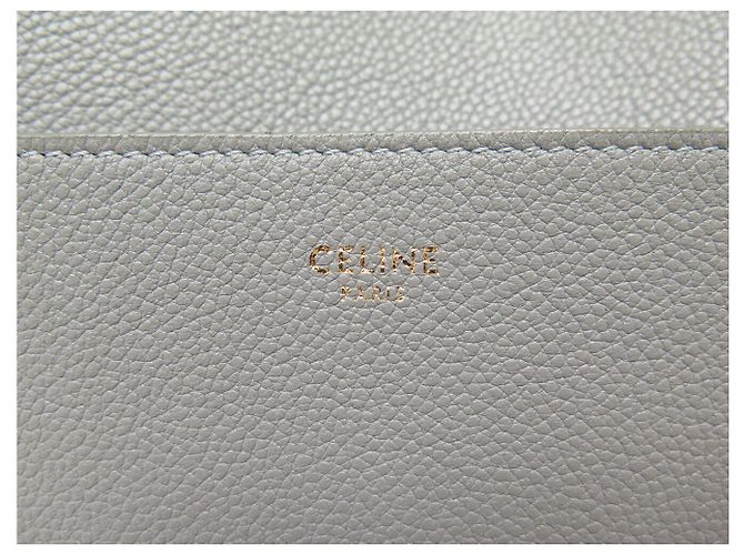 Céline NEUE CELINE EIMER-TASCHE MIT GURT 189593AH4.10DC GRAINED LEATHER GRAU HANDTASCHE - Ansicht 8