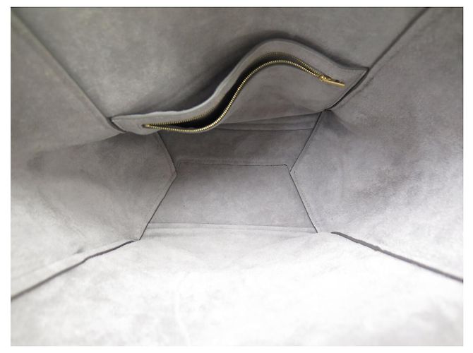 Céline NEUE CELINE EIMER-TASCHE MIT GURT 189593AH4.10DC GRAINED LEATHER GRAU HANDTASCHE - Ansicht 9