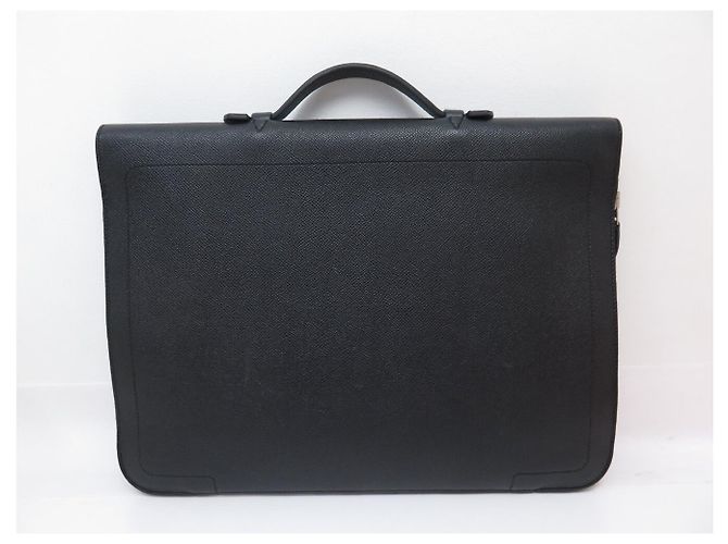 Hermès MALLETTA HERMES 57 IN CUOIO EPSOM NERO PER MACBOOK - vista 2