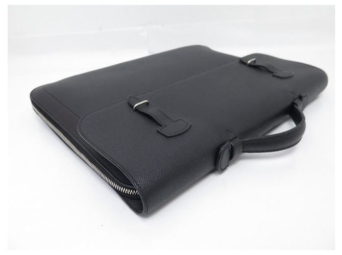 Hermès MALLETTA HERMES 57 IN CUOIO EPSOM NERO PER MACBOOK - vista 4
