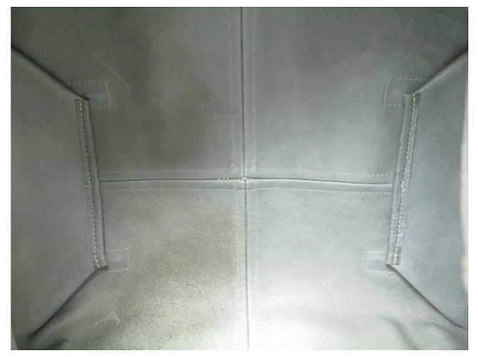 BOLSA DE MÃO CHANEL BOLSA DE COMPRAS CAMÉLIA COURO SUEDE CINZA BOLSA TOTE - vista 8