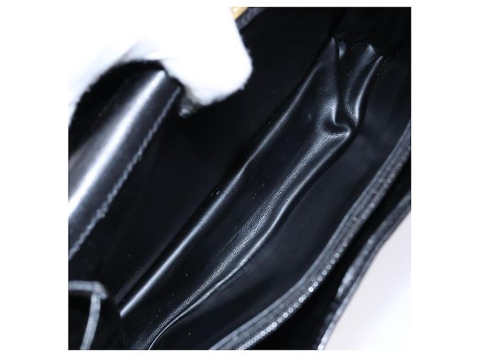 Bally Handtasche aus Leder Schwarz - Ansicht 5