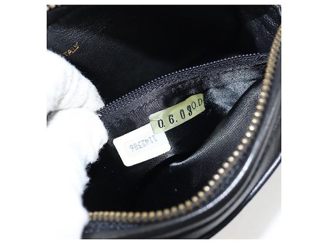 Bolsa de couro Chanel Camera CC com tassel Preto - vista 7