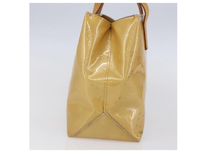 Borsa Reade Monogram Vernis PM di Louis Vuitton Beige - vista 4