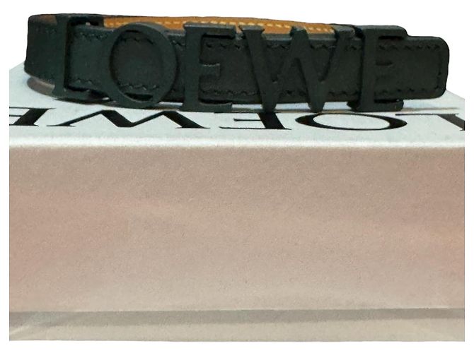 Cintura Loewe Bold in pelle verde - vista 13